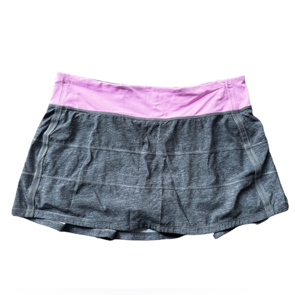 Lululemon Pace Rival Skirt II *4-way Stretch Deep Cole Vintage Pink - Picture 4 of 8